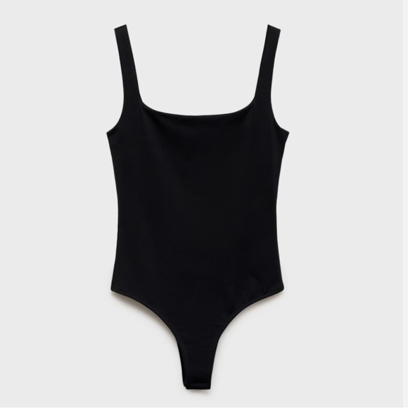 sirena santa barbara Tops - Sirena Santa Barbara size small black NWT adel bodysuit